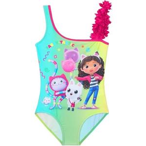 Get Trend One Piece Swimsuit for Girls Teens Kawaii Bathing Suit Cute Swim Suit Swimwear 6-7Yers