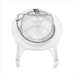 Toilet Flappers Replacement Compatible for GA715014-GEG1 (Transparent) 3 Inch with Stainless Chain and Hook - Reliable Toilet Flapper