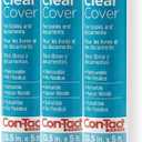 Con-Tact Brand Clear Adhesive Protective Liner to Cover Books and Documents, 13.5-Inches x 5-Feet (Pack of 3), 13.5x60 inches