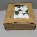 Ling's moment Artificial Flowers 50Pcs White Roses Decor w/Stems,3" DIY Foam Floral for Wedding Bouquet/Centerpieces, Outdoors Party Backdrop, Room/Table, and Garden/Pot Decorations