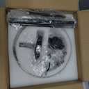 Black Vintage Pendant Lights Kitchen Island, Adjustable Height Kitchen Island Lighting, Bathroom Pendant Light with Clear Glass Shade- Dual Mount Ceiling & Hanging Fixtures with 90 Swivel for Decor