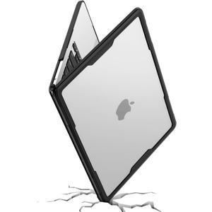 BlueSwan Ultimate Protection Case for MacBook Air 13, M4 M3 M2 2025-2022 A3240 A3113 A2681 [Thickened Edge, Heavy Sturdy TPU Bumper] Matte Hard Shell, Solid Protective Case for MacBook Air 13.6