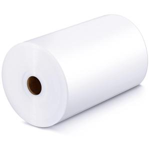 PerKoop LDPE Poly Tubing Roll 6 Mil, Candy Lei Tubing Roll Plastic Tube Bulk for Packing, Moving and Storage(8 Inch Wide x 350' Long)