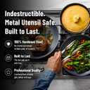 Misen Deeper Carbon Nonstick™ Skillet - Nitrided Carbon Steel - 12 Inch
