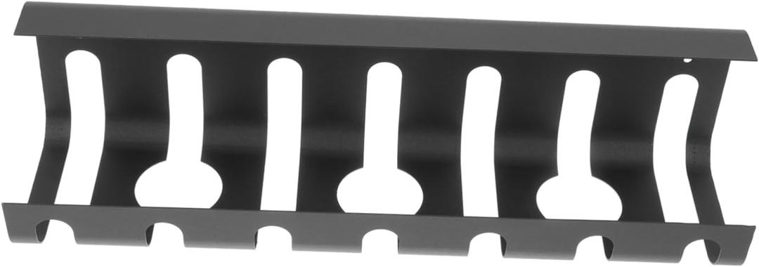 HOMSFOU 1pc Table Cable Management Rack Office Wire Holder Metal Storage Holder Cord Organizer Storage