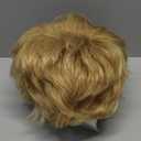 BEAUTY FLAG Mens Blonde Wig Short Straight Synthetic Blonde Hair Wigs for Male Guy Daily Wear Anime Costume Halloween Cosplay Party(Fit 21inch-22.5inch Head Circumference)