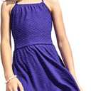 The Children's Place,Short Sleeve Fashion Dress (Purple)