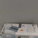 Zenna Home Tension Pole Shower Caddy Corner Organizer, Adjustable Standing Shower Caddy with 4 L-shaped Baskets and Hooks, Rust Resistant Bathroom Tension Rod Organizer, 60 to 97 Inch, Satin Nickel