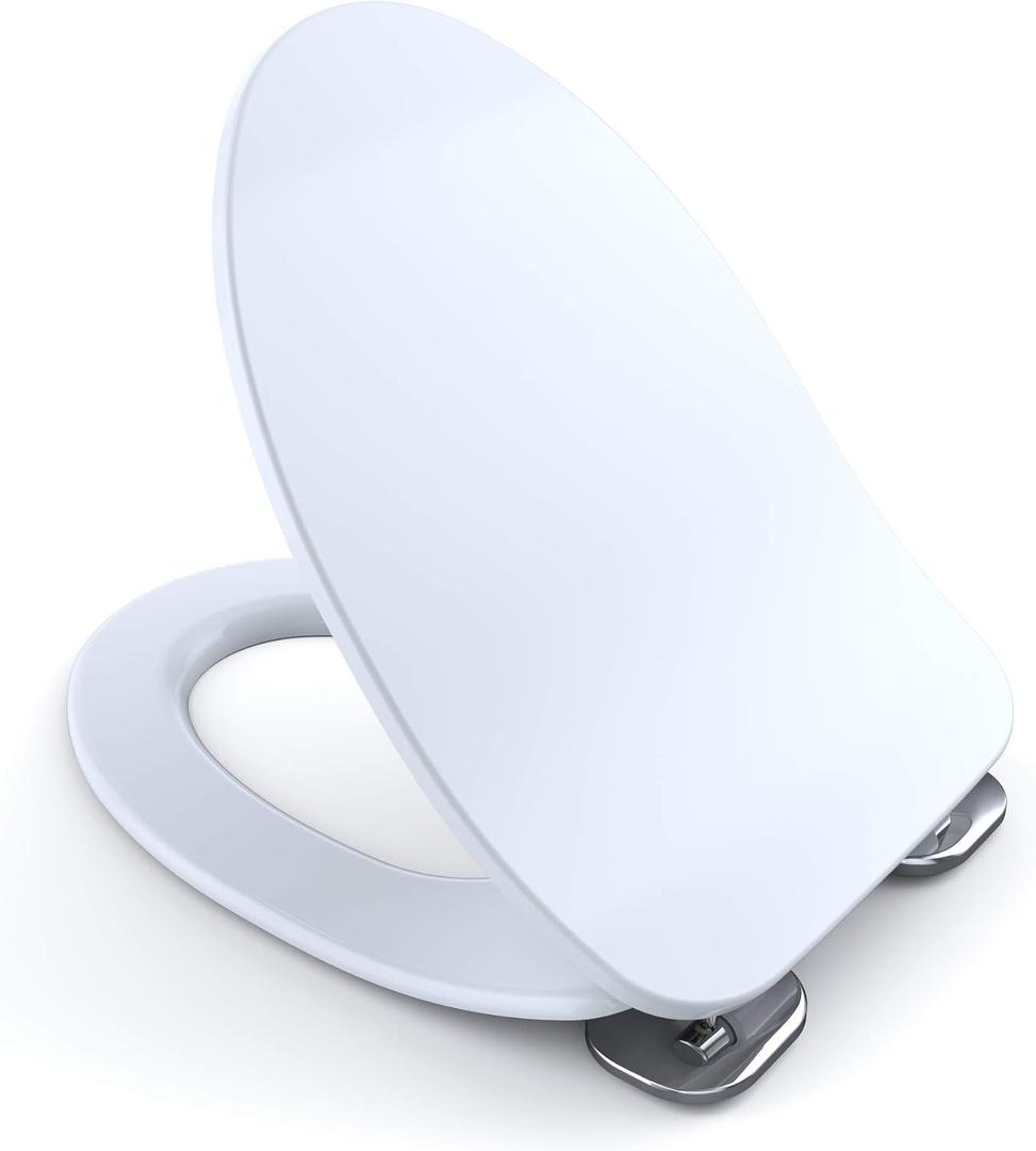 TOTO® SoftClose® Ultra Slim, Toilet Seat and Lid, Cotton White - SS234#01, 