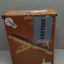 Small Dog Ramp for Bed and Couch Wooden Adjustable Pet Stairs for Dogs and Cats 31.6" Non Slip Foldable Ramp with 4 Height Settings 10"-17" for Puppies,Car, SUV Indoor Outdoor Use