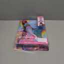 Barbie Mermaid Doll with Water-Activated Twinkle Light-Up Tail, Barbie Dreamtopia Mermaid Toys, Purple-Streaked Hair