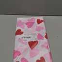 Gatherfun Valentine's Love 3-Pack Tablecloths: Waterproof & Disposable Plastic Covers, 54x108, Romantic Heart-Themed Decorations for Memorable Party Tables