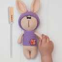 Operitacx Cotton Plug Tool Belt Handle for DIY Stuffed Dolls and Plush Toys with Ergonomic Grip Efficient Cotton Filling Tool for Sewing Crafts