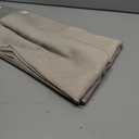 ZeeMart Basic Linen Textured Table Cloth, 60 x 84 Inch Natural, Farmhouse Style Beige Rectangle Tablecloth, Wrinkle Resistant Washable Heavy Weight TableCloths