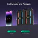 2 x NexiGo Enhanced Controller Charger Dock Compatible with Nintendo Switch 2, Charging Station for Joy-Pads with Multiple RGB Light Modes, Sound Alerts, LED Indicators, Built-in Kickstand