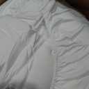 Niagara Sleep Solution Ultra Soft Queen Size Mattress Topper - Viscose Made from Bamboo Pillow Top Mattress Pad for Back Pain Relief - Naturally Cooling for Hot Sleepers, White