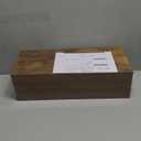 QEEIG Floating Shelves for Wall Bathroom Shelf Bedroom Kitchen Living Room Hanging Book Shelves Small Farmhouse Decor 16 inch Set of 3, Rustic Brown (015-BN3)