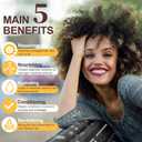 Collagen+Keratin Hair Mask - Deep Repair for Damaged Hair with Argan Oil and Vitamin E - Hydrating Treatment for Dryness and Damage-150 ml (Refreshing), Yellow (5.07 Fl Oz (Pack of 1), Fresh)