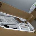 PRAISUN 61" L Shaped Desk with Power Outlets and USB-C Port, Reversible Computer Corner Office Desk with 4 Fabric Drawers and 2 Height-Adjustable Shelves, Large for Gaming Writing Study, Rustic Brown