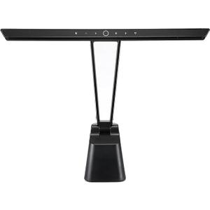 Professional LED Piano Lights for Upright Piano - Piano Lamps with Ambient Light, Favorite Mode, Eye-Care, 5 Levels Color Temperatures, 5 Levels Dimming, Steady Base, Black(Updated Version)