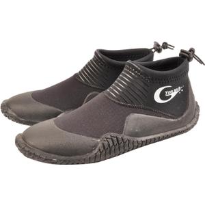Neoprene Dive Boots, Scuba Diving Surf Wetsuit Booties for Men Women 3MM, Water Fin Shoes Sailing Boots with Anti-Slip Premium Rubber Sole for Water Sports Snorkeling (Black) 7