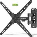 monTEK Full Motion TV Wall Mount Bracket for Most 13-55 Inch LED LCD Flat Screen TVs & Monitors, Swivel Tilt Extension Rotation with Articulating Arms, TV Mount Max VESA 400x400mm, up to 55lbs