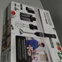 BLACK+DECKER Kitchen Wand Cordless Immersion Blender, 4 in 1 Multi Tool Set, Hand Blender with Charging Dock, Black (BCKM1014K10)