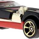 Mattel Hot Wheels Die-Cast Collectible Car - 55th Anniversary Black and Gold Edition - Twin Mill Car - 1:64 Scale - 1 Count