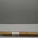 Amazon Basics Tension Curtain Rod, Adjustable 36-54" Width - Nickel, Classic Finial