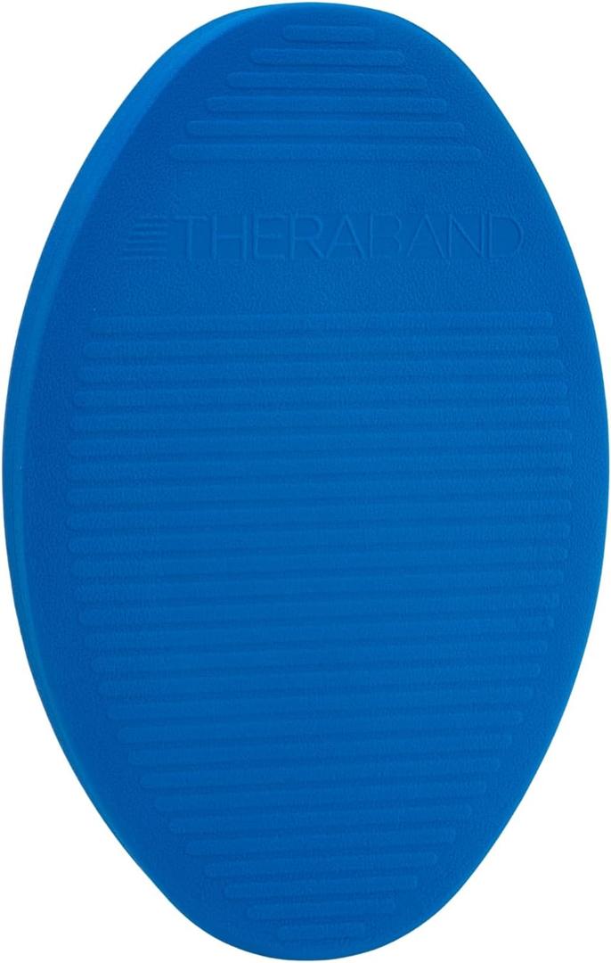 THERABAND Stability Trainer Pad, Intermediate Level, Soft, Blue Foam Balance Pad for Physical Therapy, Exercise Pad for Core Strength, Lightweight Non-Slip Balance Trainer, Portable Foam Pad for Home or Clinic Use
