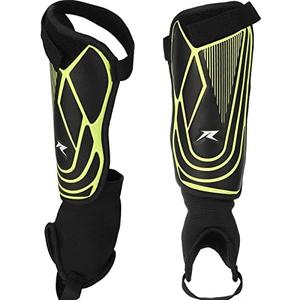 Soccer Football Shin Guards with Ankle Protection, Super Protective Flexible Low-Profile Adult,Youth, Junior Medium