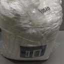 Bedsure Full Size Comforter Sets - GentleSoft 3 Pieces Double-Side Fleece Fluffy Bright White Comforter Set, Cozy Striped Room Decor Aesthetic, Luxury Full Size Bedding, 2 Pillowcases, 82x86 Inches