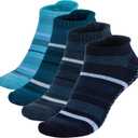 Unenow Unisex Non Slip Grip Socks with Cushion for Yoga Pilates Barre Home & Hospital, M