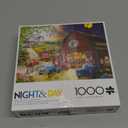 Buffalo Games - Bigelow Illustrations - Farm Life Day and Night - 1000 Piece Jigsaw Puzzle for Adults -Challenging Puzzle Perfect for Game Nights - Finished Size is 26.75 x 19.75