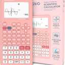 TOVO 2026 Upgraded Scientific Calculator with Graphic Functions, Massive 3" Screen, 360+ Functions Multi-Mode Graphing Calculators for Students, High School & College, TS-259 Pink