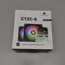 Thermalright TL-C12C-S X3 CPU Fan 120mm ARGB Case Cooler Fan, 4pin PWM Silent Computer Fan wth S-FDB Bearing Included, up to 1550RPM Cooling Fan3 Quantities