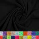 204" Wide Rayon Spandex Jersey Knit Fabric by The Yard - 4-Way Stretch, 200GSM, Medium Weight -Soft & Breathable - Apparel, Accessories, Maternity & Decorations