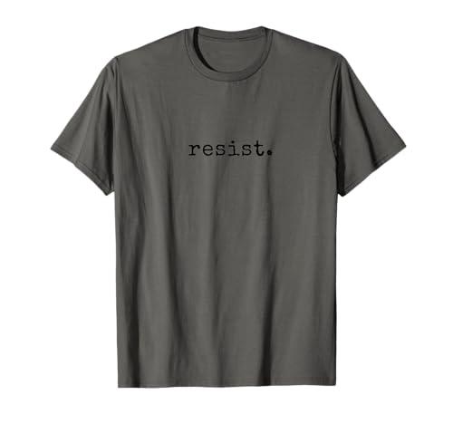 Resist | political protest T-Shirt 2XLT