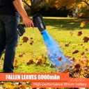Cordless Leaf Blower,Handheld Leaf Blower, Lightweight Leaf Blowers for Patio Cleaning, Lawn Care, Leaves, Dust