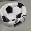 Champion Sports Retro Soccer Ball, Size 5 , Black/White