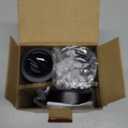 CIRCLE JOY Electric Rechargeable Salt and Pepper Grinder Set Top-Refill Automatic Pepper Mill Grinder with Charging Base, Adjustable Coarseness, Easy Filling Larger Capacity with Led for Home Kitchen