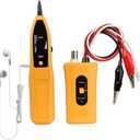 Cable Tracker coaxial Wire Tracer Finder Tone Generator and Probe Tools Kit Continuity Tester Detector for Ethernet, Telephone, Speaker, Coax, Video, and Data Cables,RJ11,RJ12