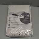 102 Inch Long Curtains Blackout for Bedroom 80 Inches Wide Total Each 40 2 Panels Pinch Pleated Linen Neutral Modern Farmhouse Style Window Drapes for Living Room Back Tab (Beige Ivory) (Birch)