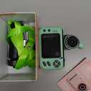 Kids Camera, Birthday Gifts for Boys and Girls Age 3-8,Video Recorder for Kids 8-12,Childrens Digital Camcorder for vlogging Portable Kids Selfie Camera with 32GB SD Card Green