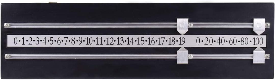 CROWN ME Billiard Socreboard (Black)