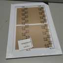 11x17 Collage Frame, 2 Open 8x10 Photo Frame Collage for Wall
Wide-profile Woodgrain, HD Plexiglass, Removable Mat, Horizontal/Vertical Wall Mount, Distressed White Wood Grain）