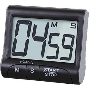 3" Large Display Kitchen Timer -Digital Timer Magnetic Back Loud Alarm On A Rope Countdown-Tanmalan