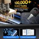 2 x Military-Grade Tempered Glass for iPhone 17 Pro Max Screen Protector[Easy Installation No Bubble] Screen Protector 17 ProMax Tempered Glass[Military Shatterproof] Full Coverage 2 Pack