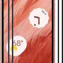 for Google Pixel 7a 2023 Full Coverage Screen Protector, [2 Pcs] Black Silk 9H Hardness Tempered Glass Screen Protector for Google 7a 6.1", Bubble Free, Anti-Scratch (Full Cover)