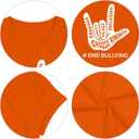 Unity Day Shirts for Women Kindness Tshirt End Bullying Tee Orange Tops Peace Tee (Orange)